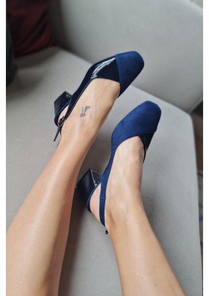 10 1010 Topukla Kadın 6 cm Topuklu Loafer Günlük Ayakkabı