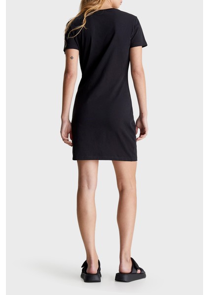 Streç Pamuklu Regular Fit Mini Elbise J20J223056BEH Bayan Elbise J20J223056 Beh fiyatları