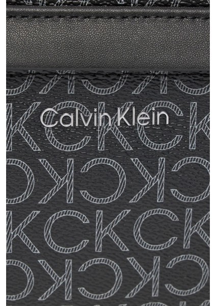 Calvin Klein Logolu Fermuarlı Bel Çantası K50K5115990GJ Erkek Bel Çantası K50K511599 0gj