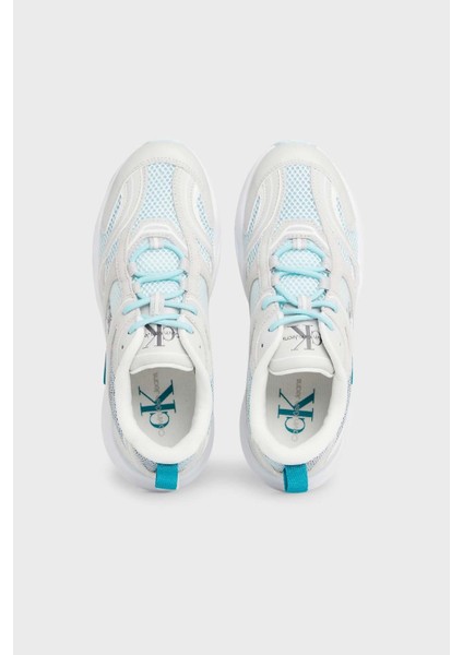 Kalın Tabanlı Retro Model Tennis Su-Mesh Sneaker Ayakkabı YW0YW008910H8 Kadın Ayakkabı YW0YW00891 0h8 fırsatları