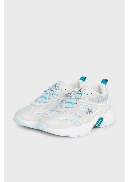 Kalın Tabanlı Retro Model Tennis Su-Mesh Sneaker Ayakkabı YW0YW008910H8 Kadın Ayakkabı YW0YW00891 0h8 indirimleri