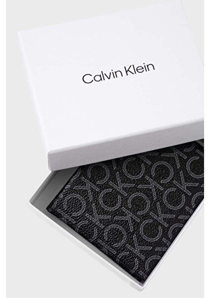 Calvin Klein Logolu Cüzdan K50K5116740GJ Erkek Cüzdan K50K511674 0gj