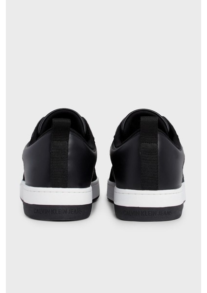 Logolu Deri Sneaker Ayakkabı YM0YM005740GM Erkek Ayakkabı YM0YM00574 0gm modelleri