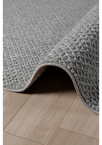 Gri Yumuşak Dokulu Halı Kilim Salon Mutfak Koridor Yolluk Dokuma Makine Halısı 0010 fiyatları