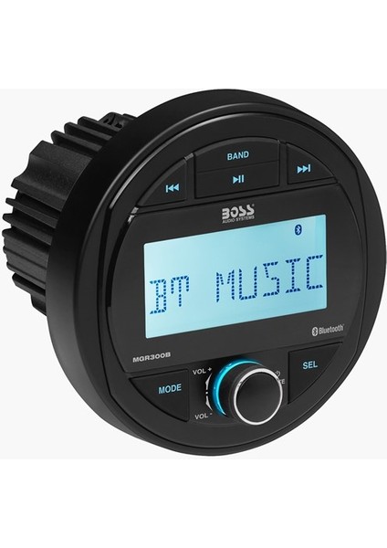 Boss Audio Systems MGR300B Aux USB Girişli Bluetoothlu Marin Teyp