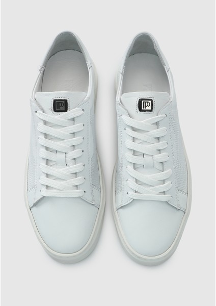 Beyaz Deri Erkek Sneaker indirimleri
