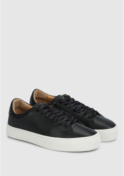 Siyah Deri Erkek Sneaker fiyatları