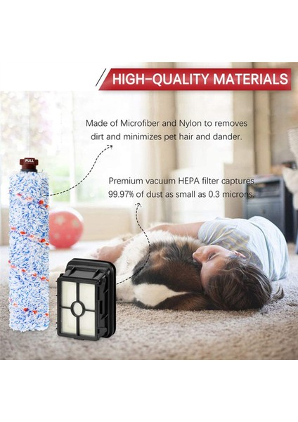 Yedek Parçalar Rulo Fırça Hepa Filtreleri 1868 1926 1785 Elektrikli Süpürge Aksesuarları Için Uyumlu,запасные Части Пылесоса (Yurt Dışından) fırsatları