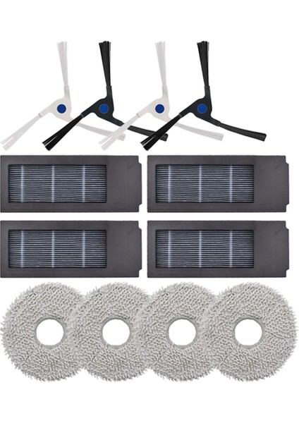 Deebot X2/x2 Pro Robot Süpürgeler Paspas Bezleri Filtre Yan Fırça Yedek Aksesuarlar Yedek Parça,запасные Части Пылесоса (Yurt Dışından)