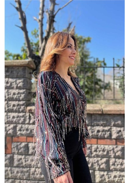 Saçak Payetli Body Suit fırsatları