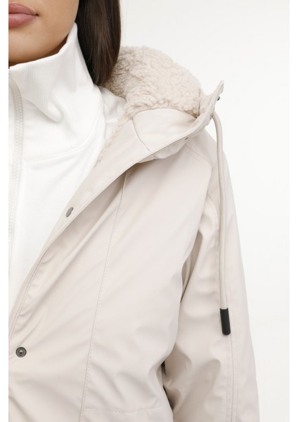 W-CT2050 Alıce Coat 2pr Bej Kadın Uzun Kaban fırsatları