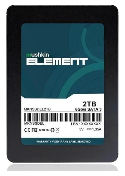 Mushkın 2tb Element MKNSSDEL2TB 500- 435MB/S SSD Sata-3 Disk