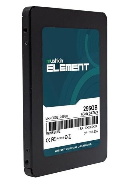 Mushkın 256GB Element MKNSSDEL256GB 500- 420MB/S SSD Sata-3 Disk