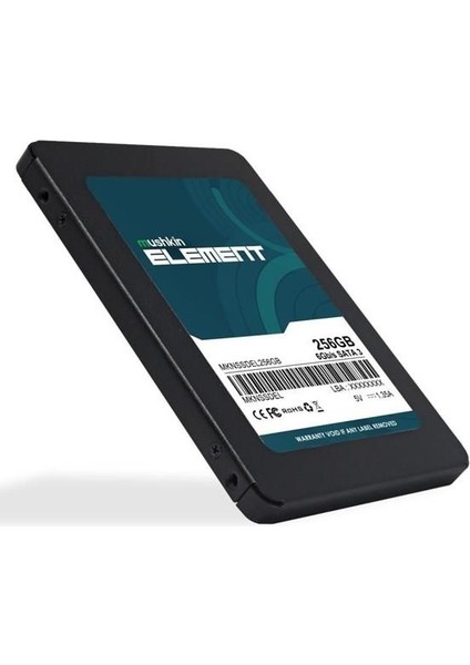 Mushkın 256GB Element MKNSSDEL256GB 500- 420MB/S SSD Sata-3 Disk