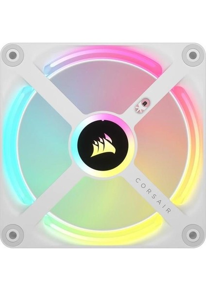 Corsaır CO-9051005-WW Icue Lınk QX120 Rgb 120MM Pwm Pc Fan Genişletme Kiti Beyaz