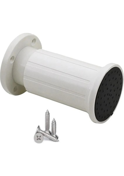 10 ADET 10 cm Jumbo Polimer (Sert Plastik) Dolap Ayak Ayarlı- Vidalı - Tv Ünitesi Ayak-Komidin Ayak-Bazaayağı