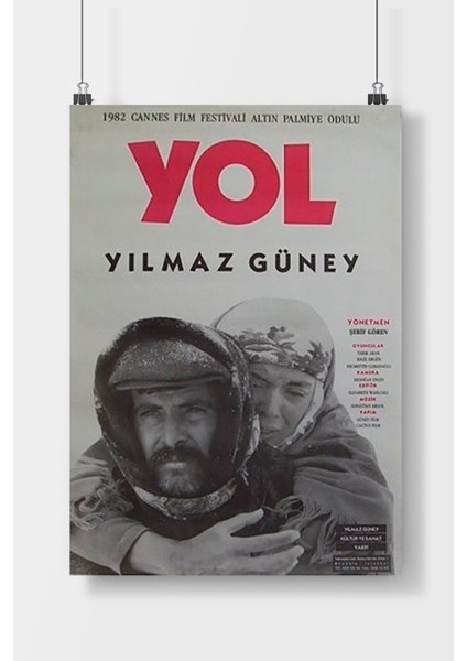 Yol Dizi-Film Posteri - Çerçevesiz Parlak Fotoğraf Kağıdı