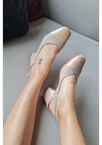 10 949 Kadın 6 cm Topuklu Loafer Günlük Ayakkabı