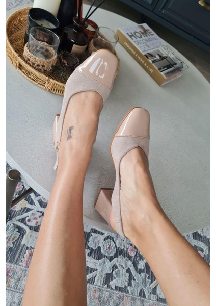 10 949 Kadın 6 cm Topuklu Loafer Günlük Ayakkabı