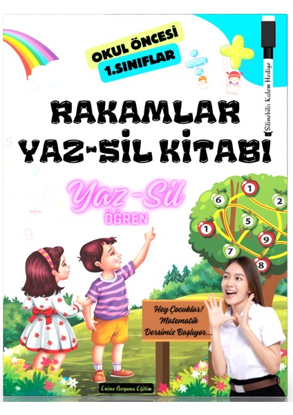 Rakamlar Yaz-Sil Kitabı