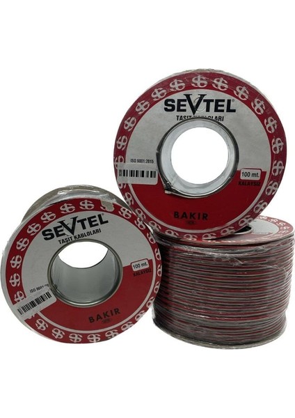 Yassı Kordon Kablo 2*1 Mm2 Şeffaf 1 mt - 5006