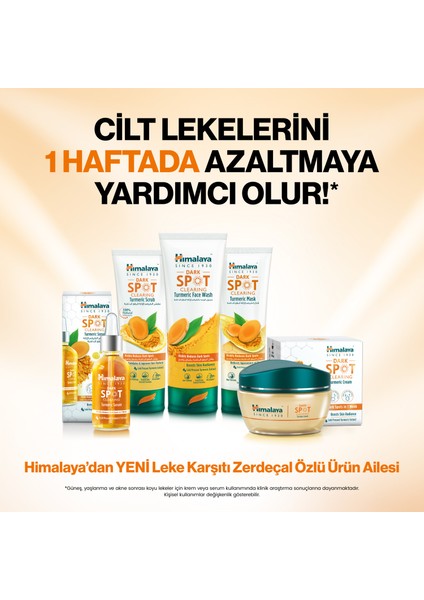 Since 1930 Dark Spot Clearing Leke Karşıtı Zerdeçal Özlü Yüz Temizleyici 100 ml