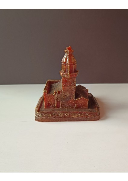 Kız Kulesi Mum Bordo