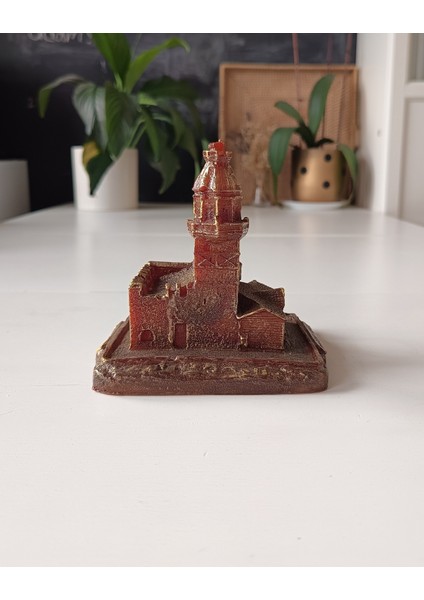 Kız Kulesi Mum Bordo modelleri