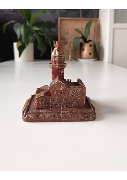 Kız Kulesi Mum Bordo indirimleri