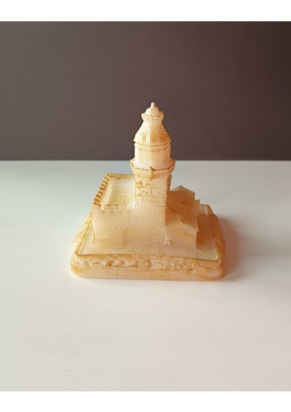 Kız Kulesi Mum Krem Rengi