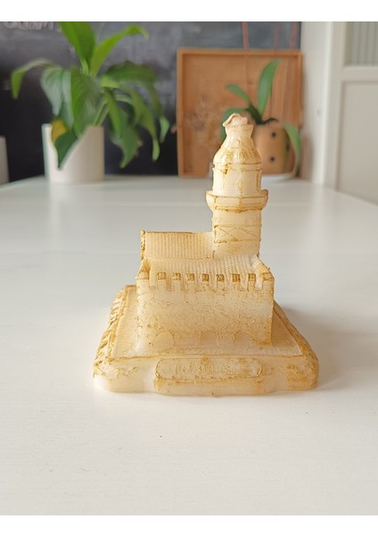 Kız Kulesi Mum Krem Rengi fiyatları
