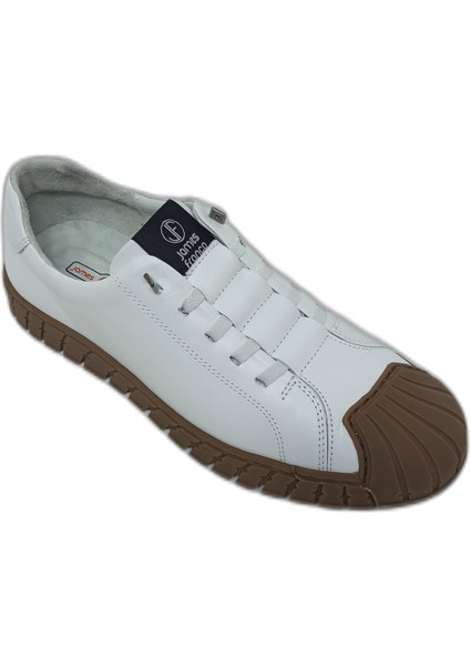 Beyaz Deri Erkek Sneaker Ayakkabı fiyatları