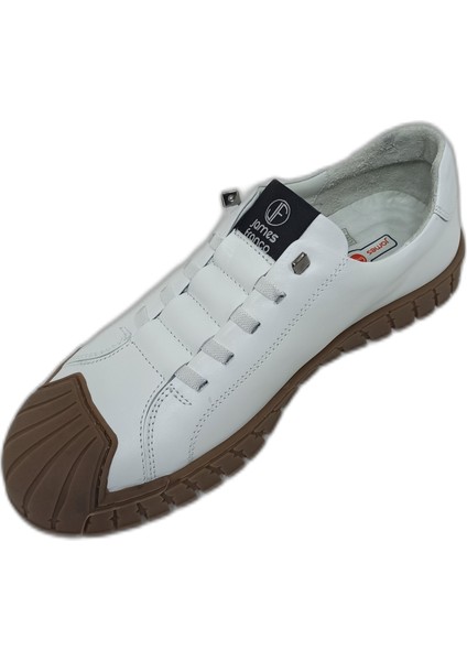 Beyaz Deri Erkek Sneaker Ayakkabı modelleri