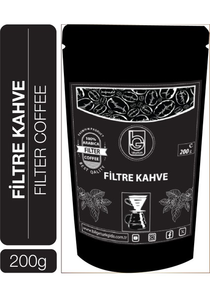 Bilgetürk Filtre Kahve 200 gr
