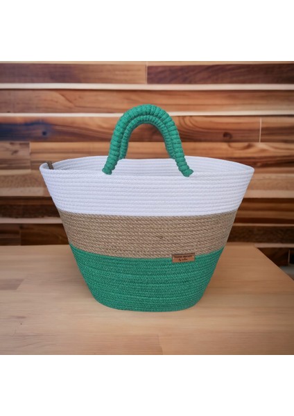 Hasır Çanta Plaj Çantası El Çantası El Emeği Handmade Tasarım Tarz Yaz Moda Çanta