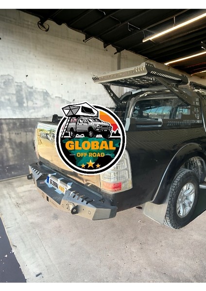 Ford Ranger Arka Çelik Tampon (Led'li)