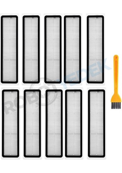 Dreame D10S D10S Pro Uyumlu Yedek Hepa Filtre ve Temizleme Fırçası-11 Parça