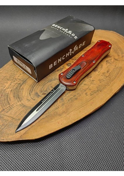 Bıçak Sevdalıları Burk Knives Içten Çıkmalı Otomatik Komple Titanyum Kasa Çakı 