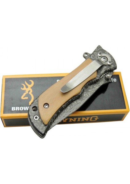 Bıçak Sevdalıları Browning Çakı Mini Damascus