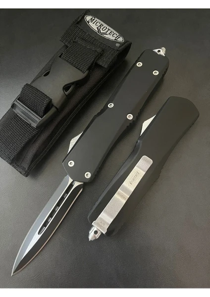 Bıçak Sevdalıları Kamp Outdoor Orjinal Microtech Siyah Soft