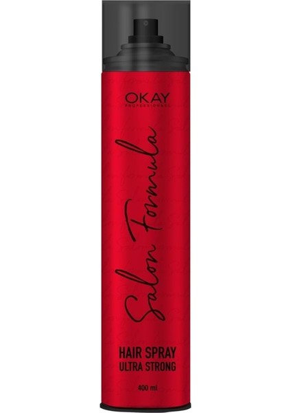Salon Formula Ultra Güçlü Saç Spreyi 400 ml