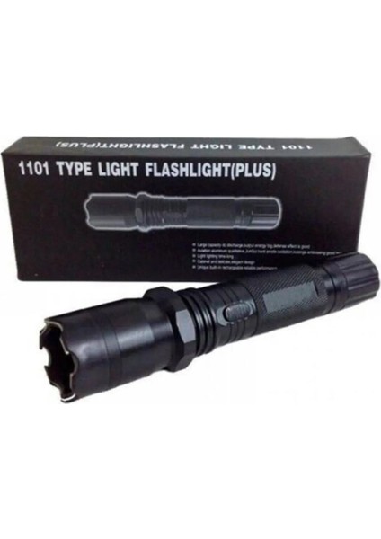 1101 Type Lıght Flashlıght (Plus) Elektroşoklu 220V Şarjlı El Feneri