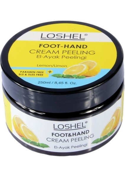 Foot-Hand Cream El ve Ayak Peeling Limon 250 ml