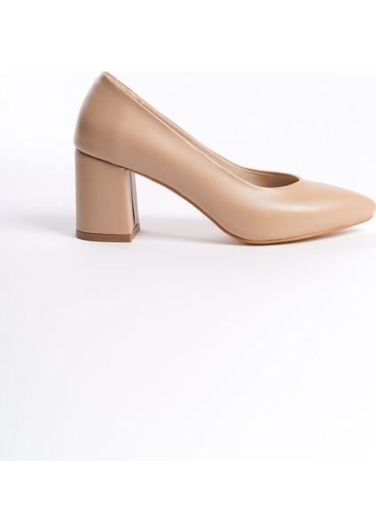 Kadın Vegan Deri Topuklu Ayakkabı fırsatları