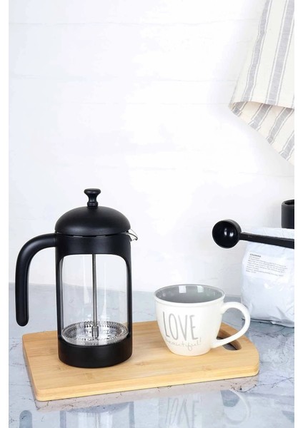 French Press 600 ml Siyah