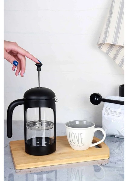 French Press 600 ml Siyah