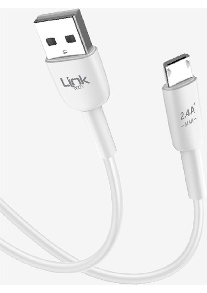 K600 Safe 2.4A Micro USB Sarj Kablosu