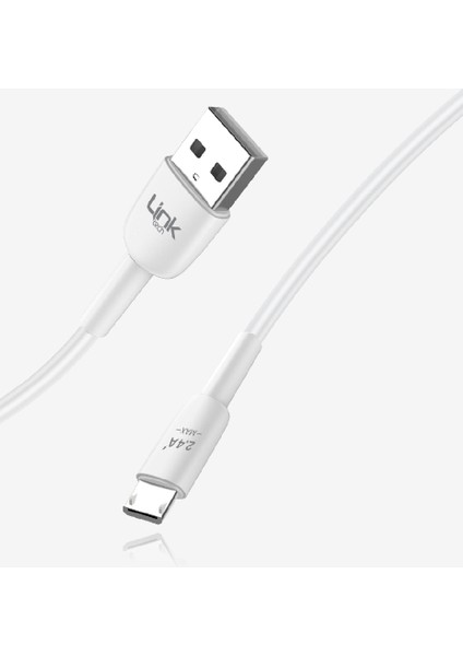 K600 Safe 2.4A Micro USB Sarj Kablosu