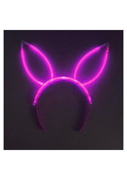 Karanlıkta Yanan Fosforlu Glow Stick Taç 6 Renk 6 Adet (Lisinya)