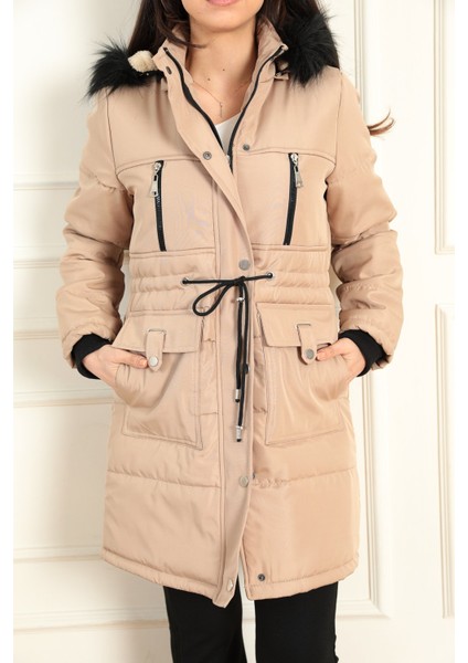 Kadın Bondit Mont 4201 modelleri